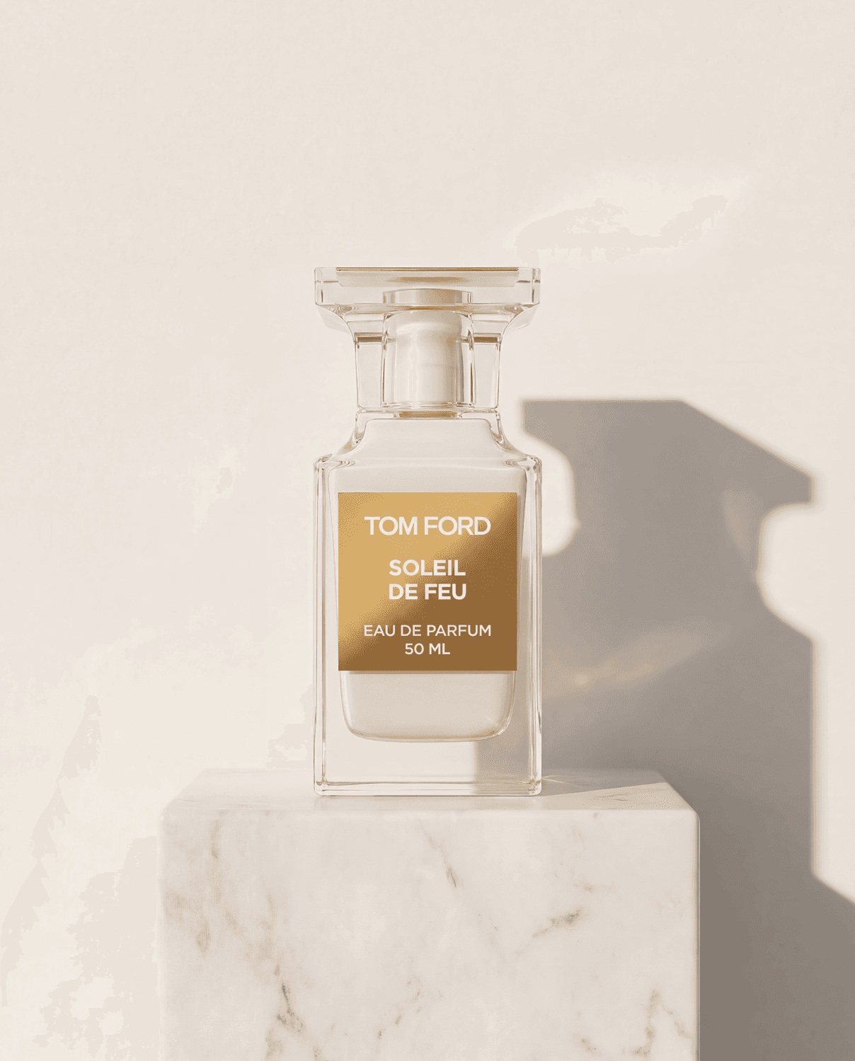 Soleil de Feu by Tom Ford - Marble Product Shot January 2026 Fragrance