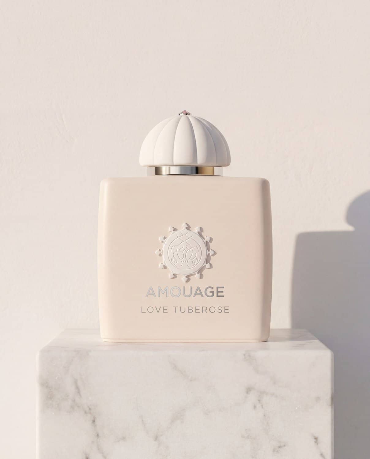 Love Tuberose by Amouage - Marble Product Shot January 2026 Fragrance