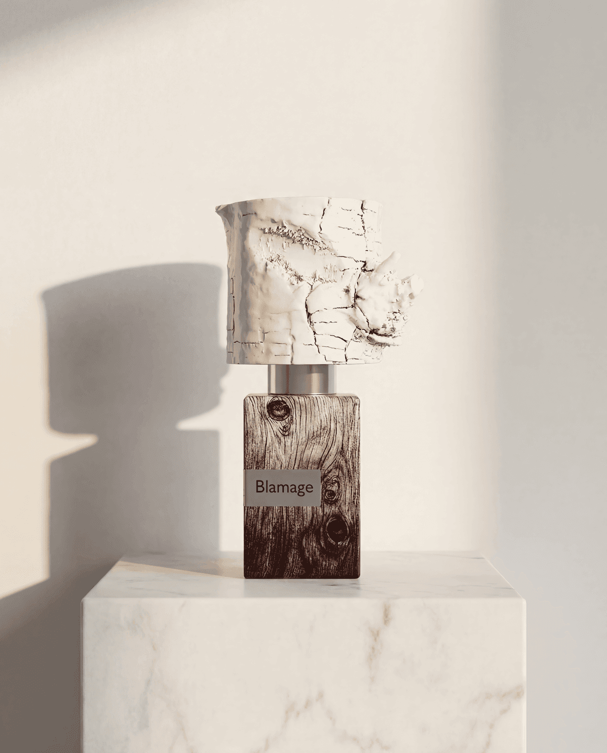 Blamage by Nasomatto - Marble Product Shot January 2026 Fragrance