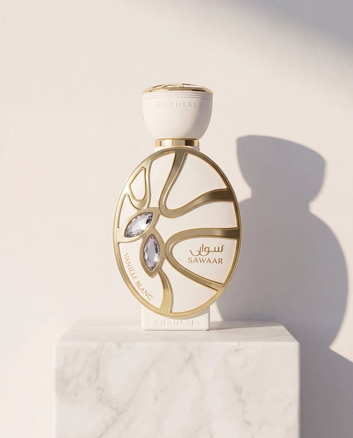 Sawaar Vanille Blanc by Khadlaj - Marble Collection 2026 Fragrance