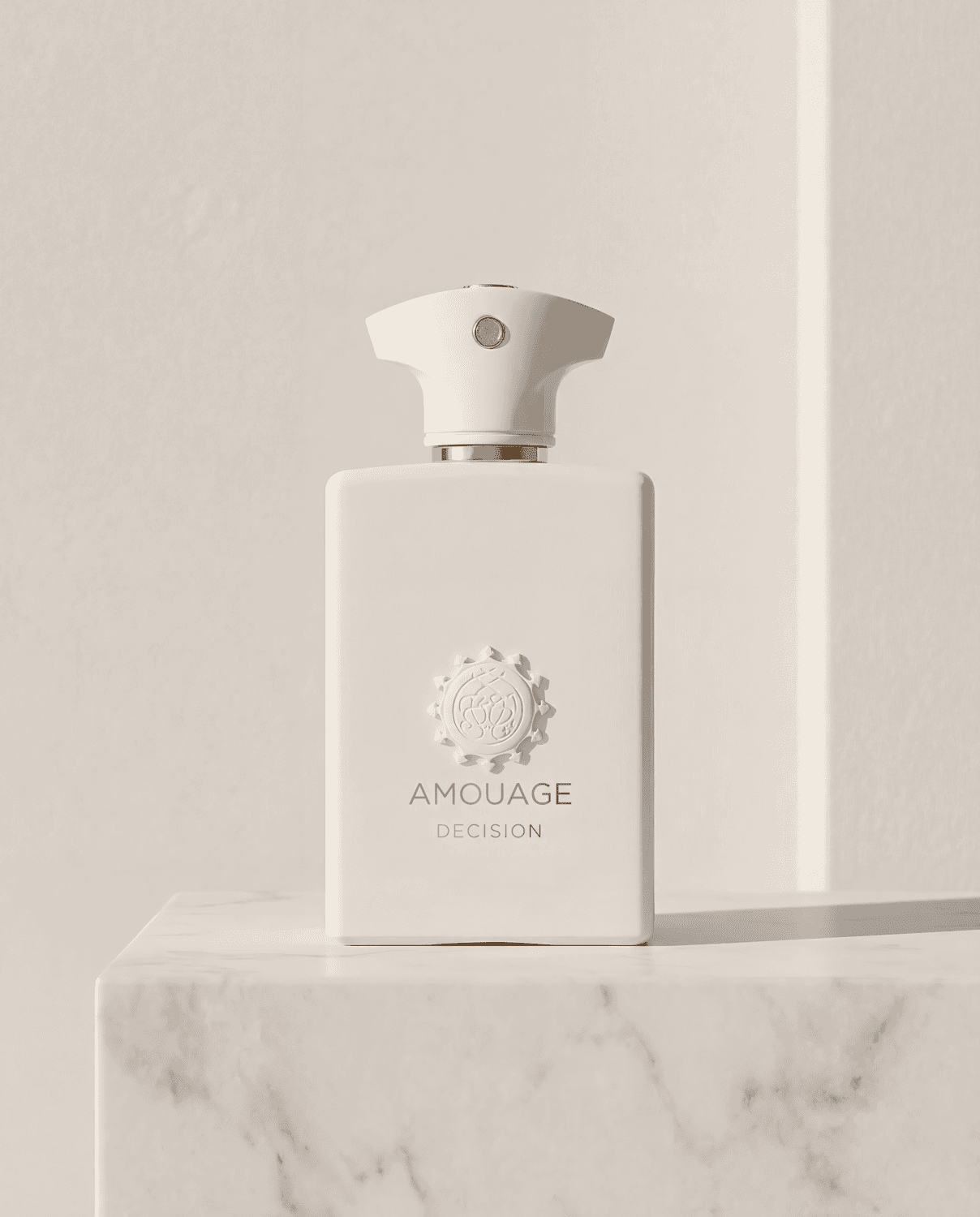 Decision by Amouage - Marble Product Shot January 2026 Fragrance