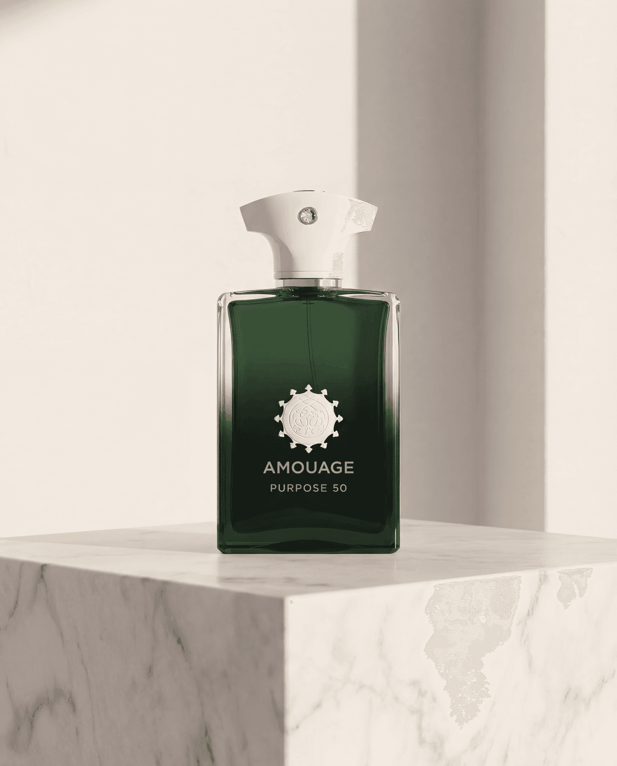 Purpose 50 by Amouage - Marble Product Shot January 2026 Fragrance