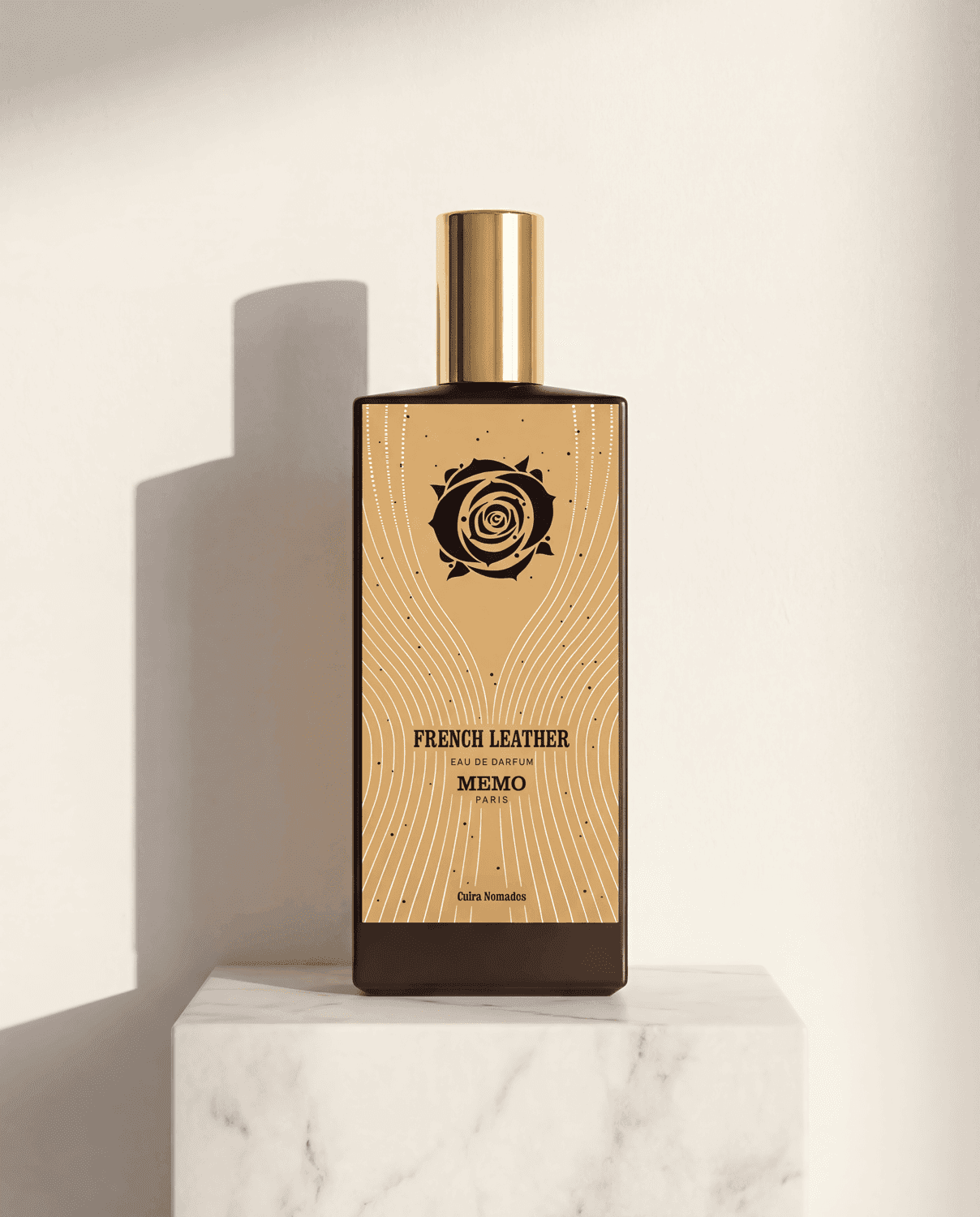 French Leather by Memo Paris - Marble Product Shot January 2026 Fragrance