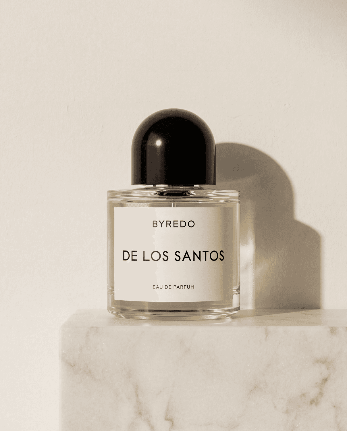 De Los Santos by Byredo - Marble Product Shot January 2026 Fragrance