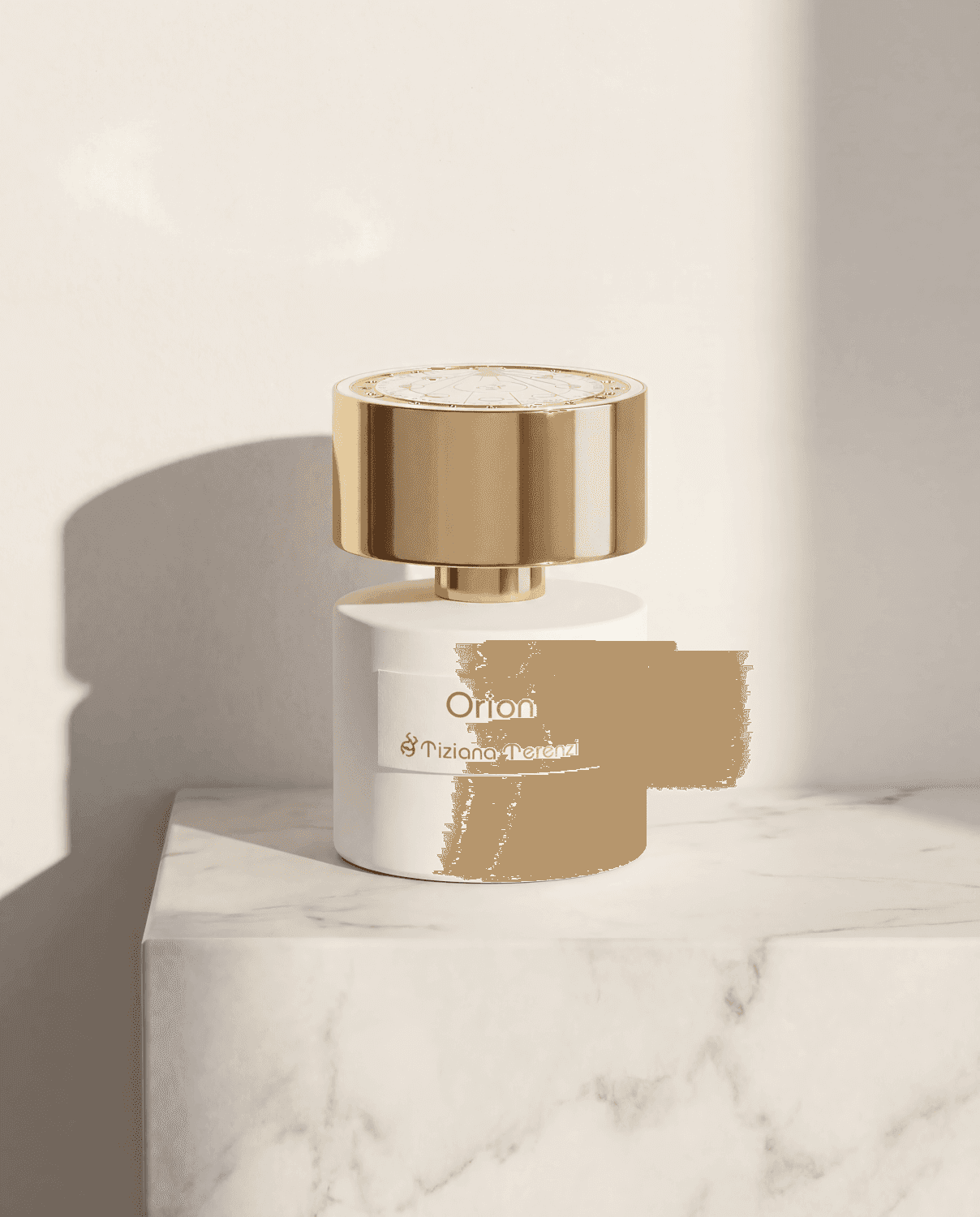 Orion by Tiziana Terenzi - Marble Product Shot January 2026 Fragrance