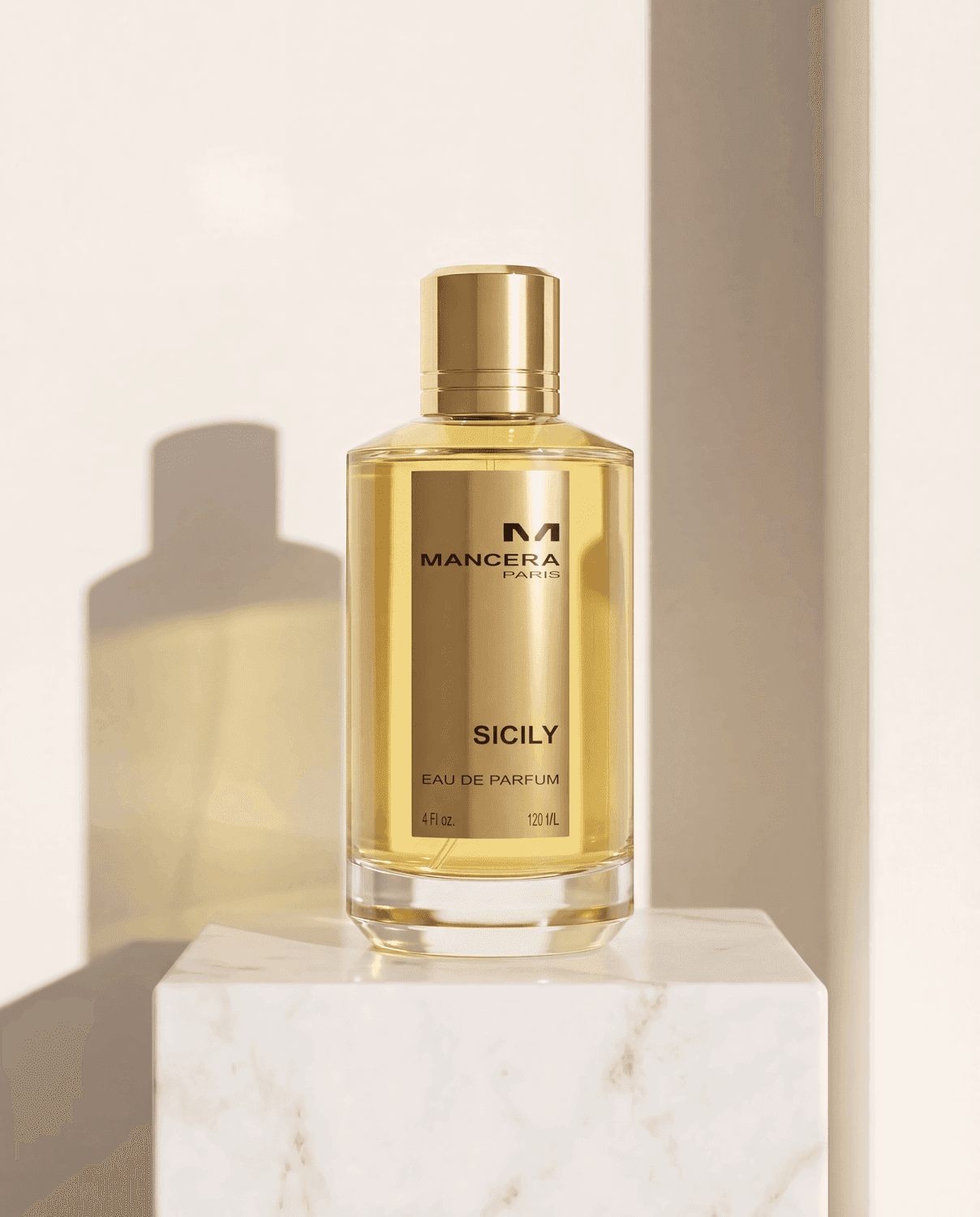 Sicily by Mancera - Marble Product Shot January 2026 Fragrance