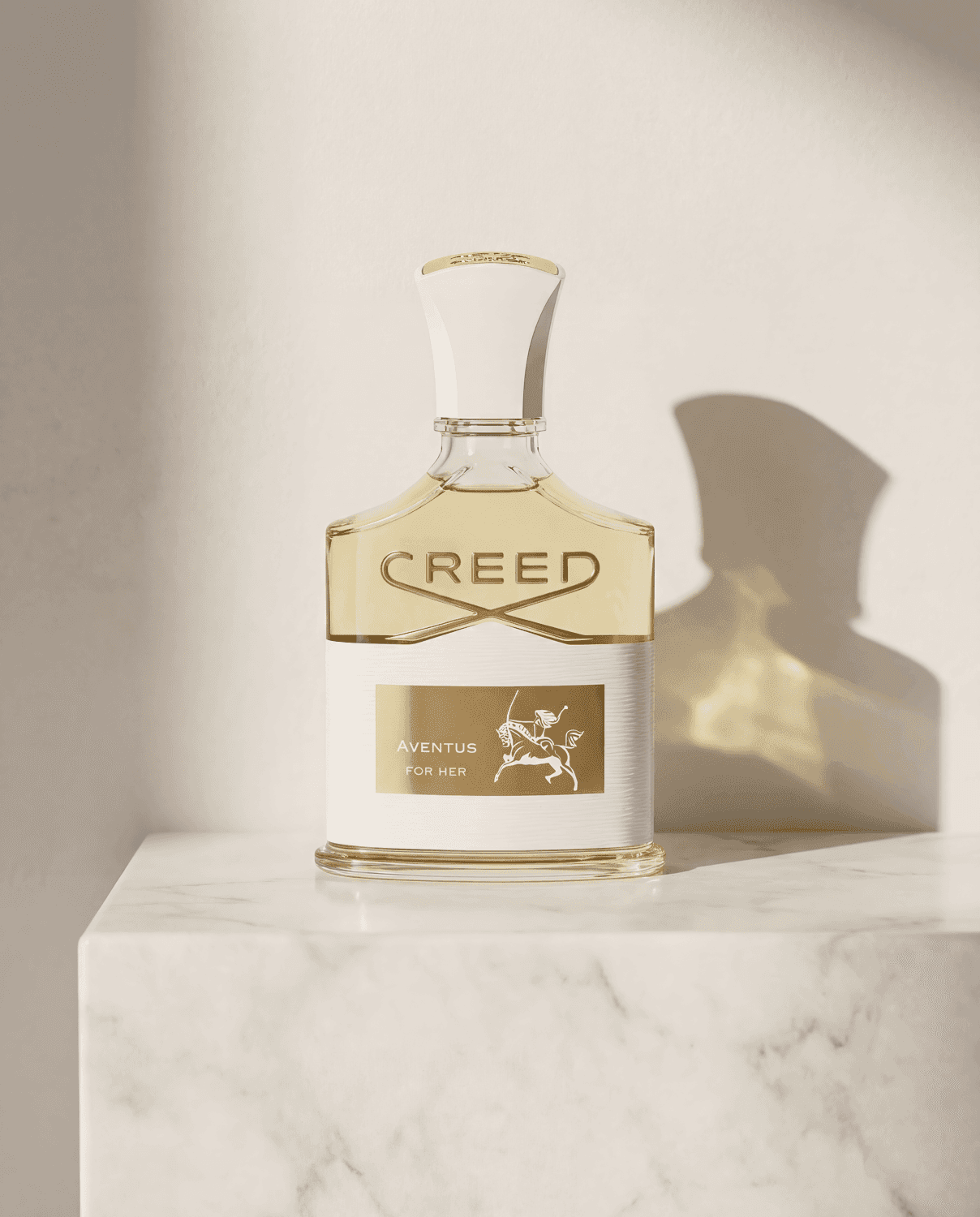 Aventus for Her by Creed - Marble Product Shot January 2026 Fragrance