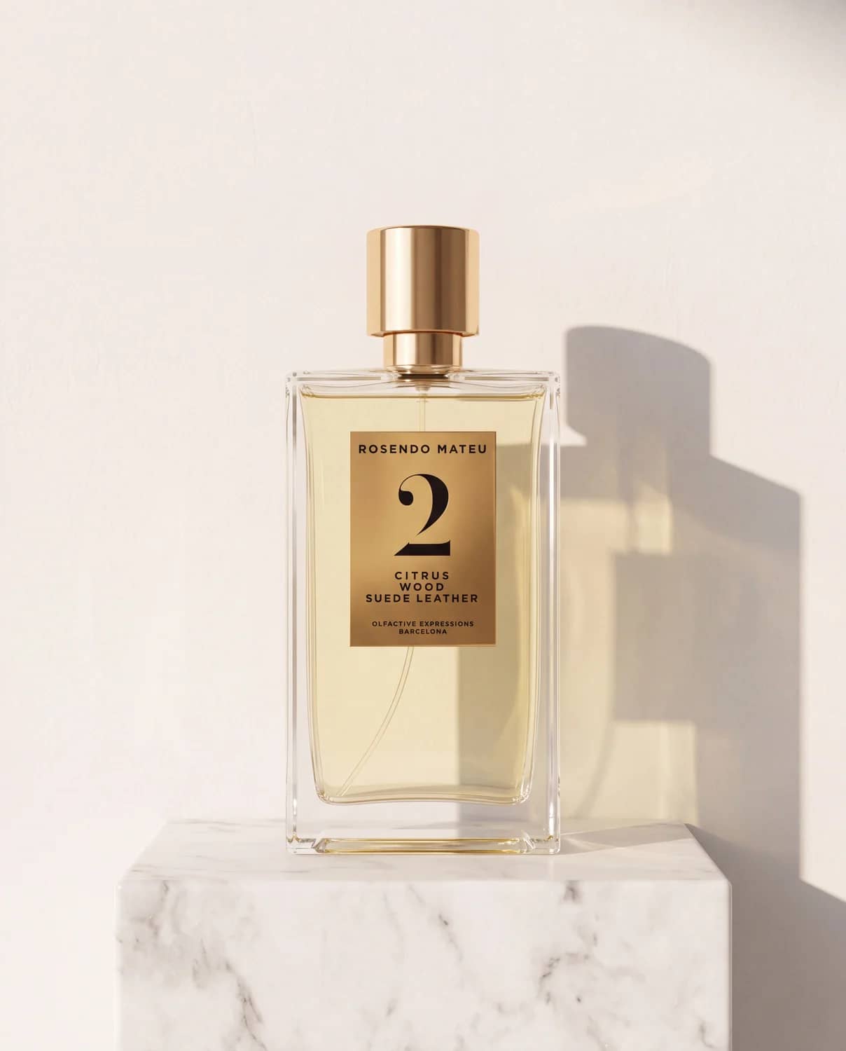 Nº 2 Citrus, Wood, Suede Leather by Rosendo Mateu - Marble Collection 2026 Fragrance