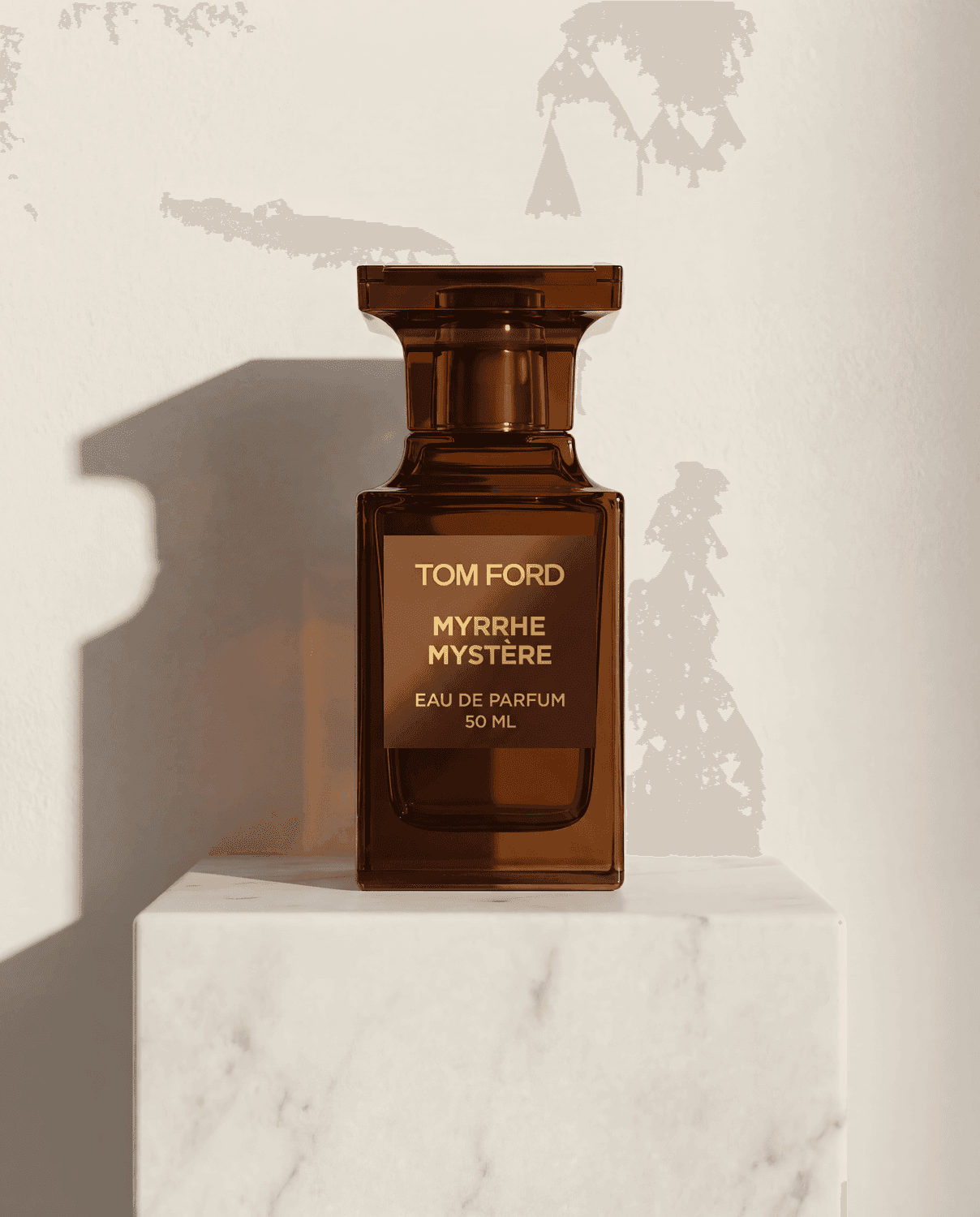 Myrrhe Mystere by Tom Ford - Marble Product Shot January 2026 Fragrance