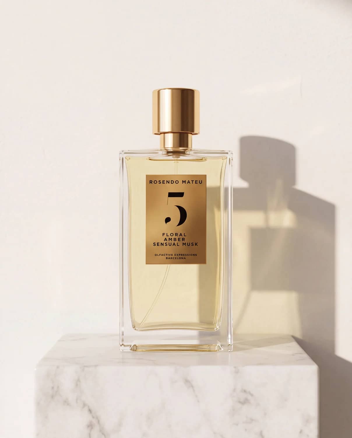 Nº 5 Floral, Amber, Sensual Musk by Rosendo Mateu - Marble Collection 2026 Fragrance