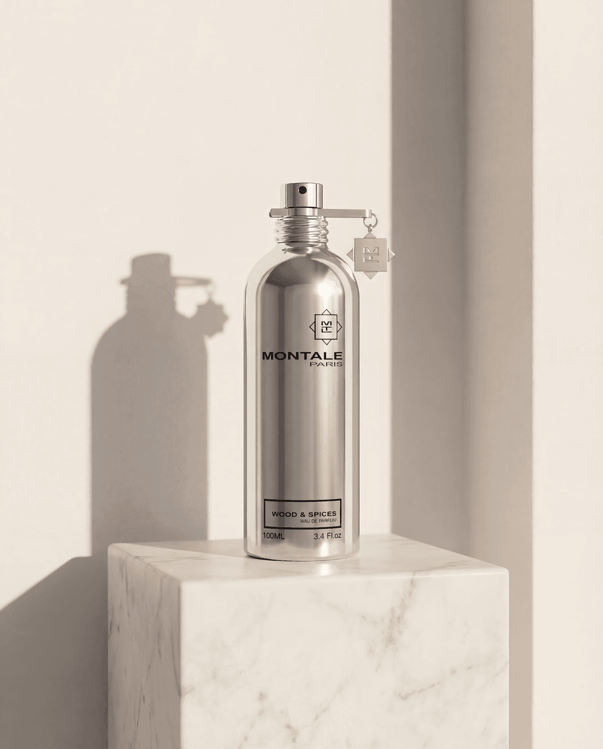 Wood and Spices by Montale - Marble Product Shot January 2026 Fragrance