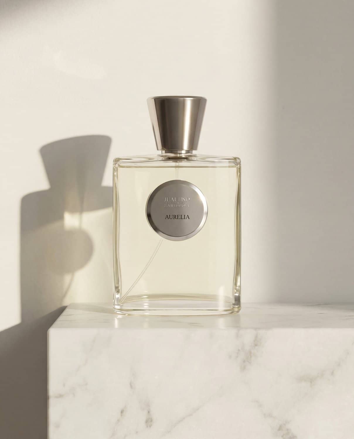 Aurelia by Giardino Benessere - Marble Product Shot January 2026 Fragrance