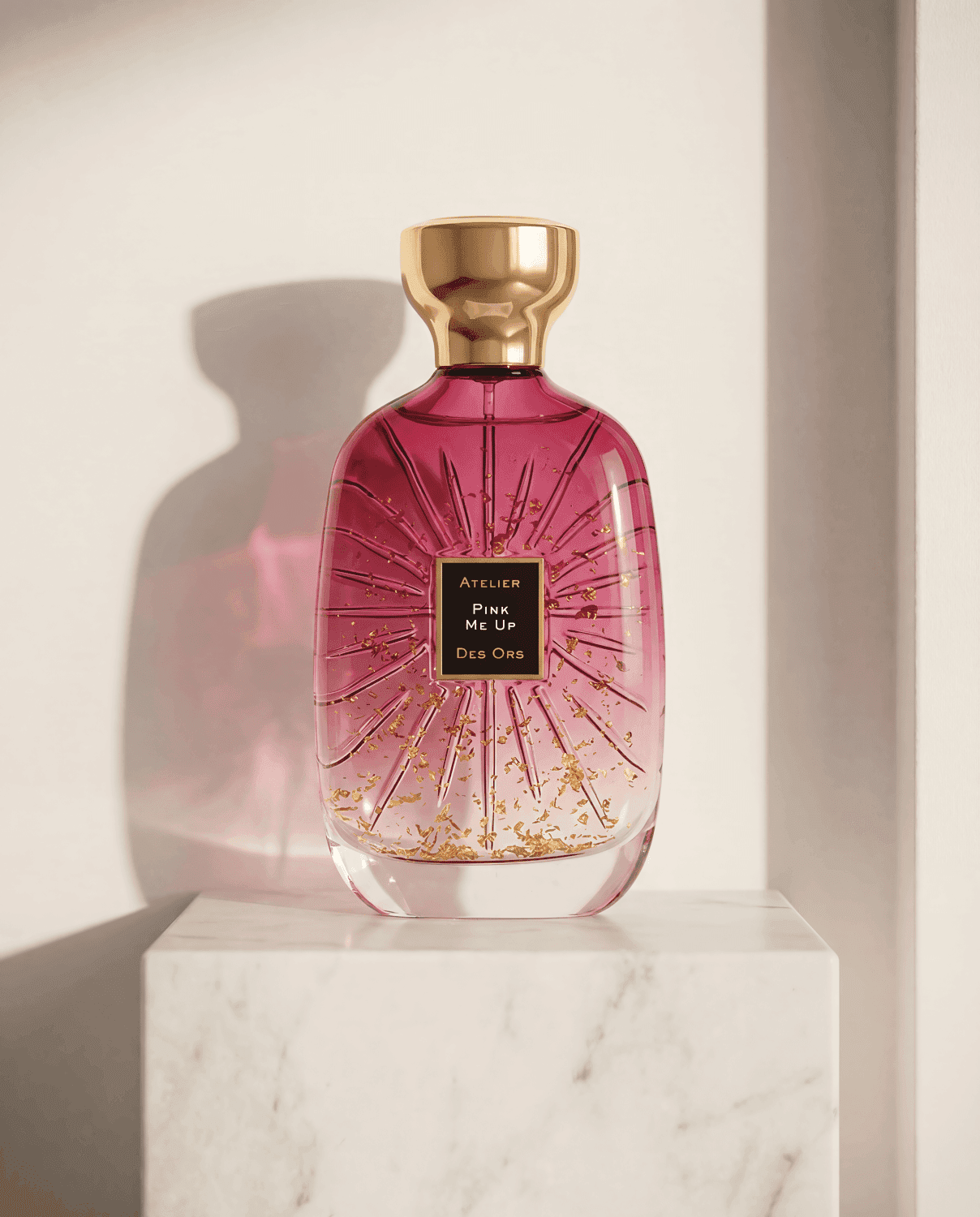 Pink Me Up by Atelier des Ors - Marble Product Shot January 2026 Fragrance