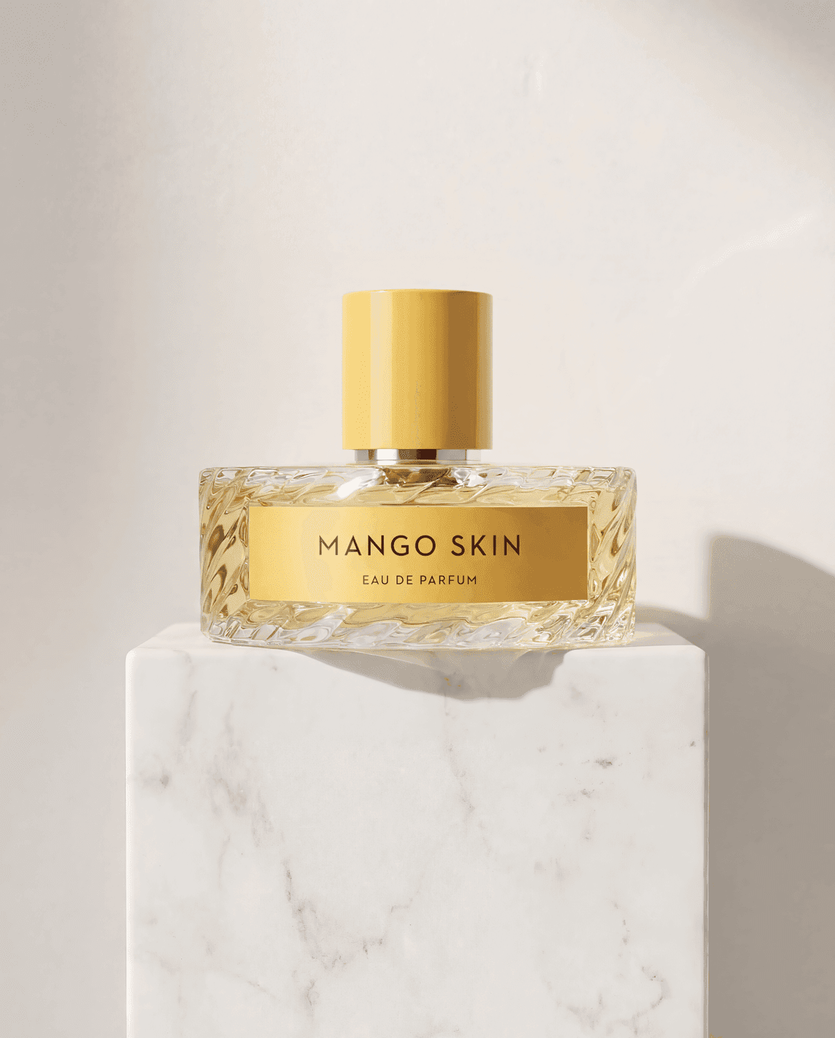 Mango Skin by Vilhelm Parfumerie - Marble Product Shot January 2026 Fragrance