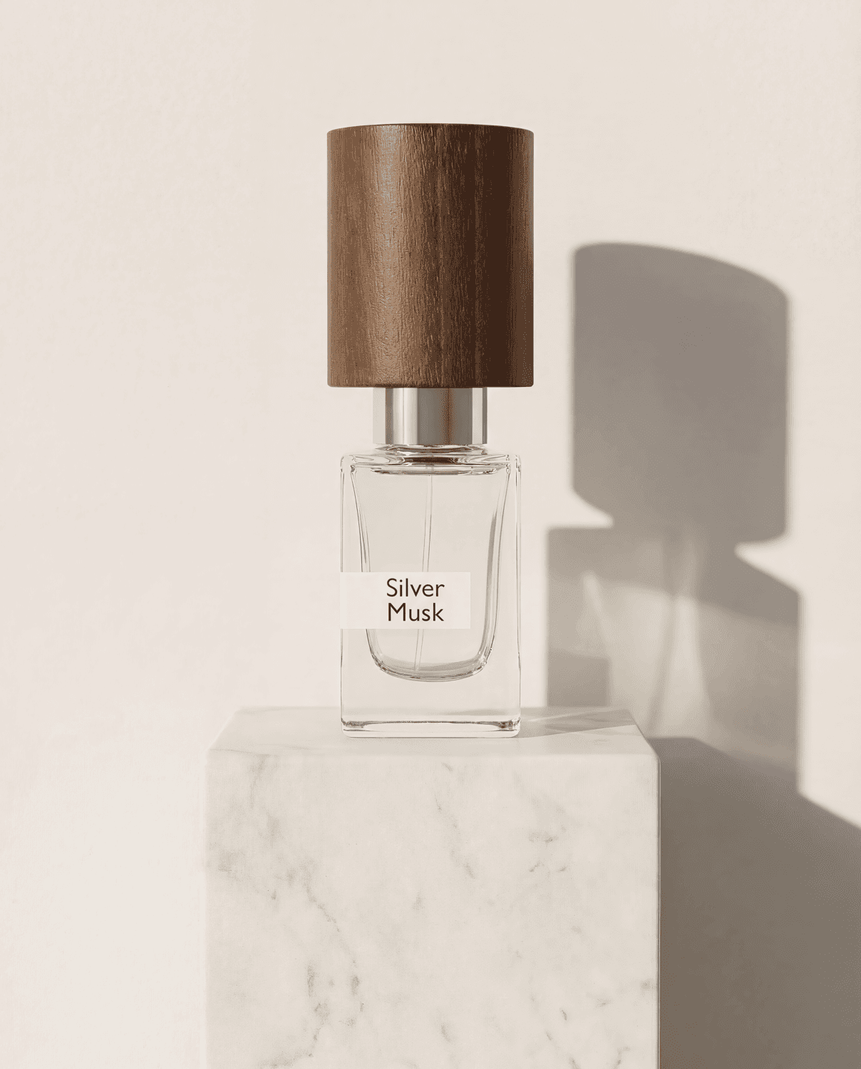 Silver Musk by Nasomatto - Marble Product Shot January 2026 Fragrance