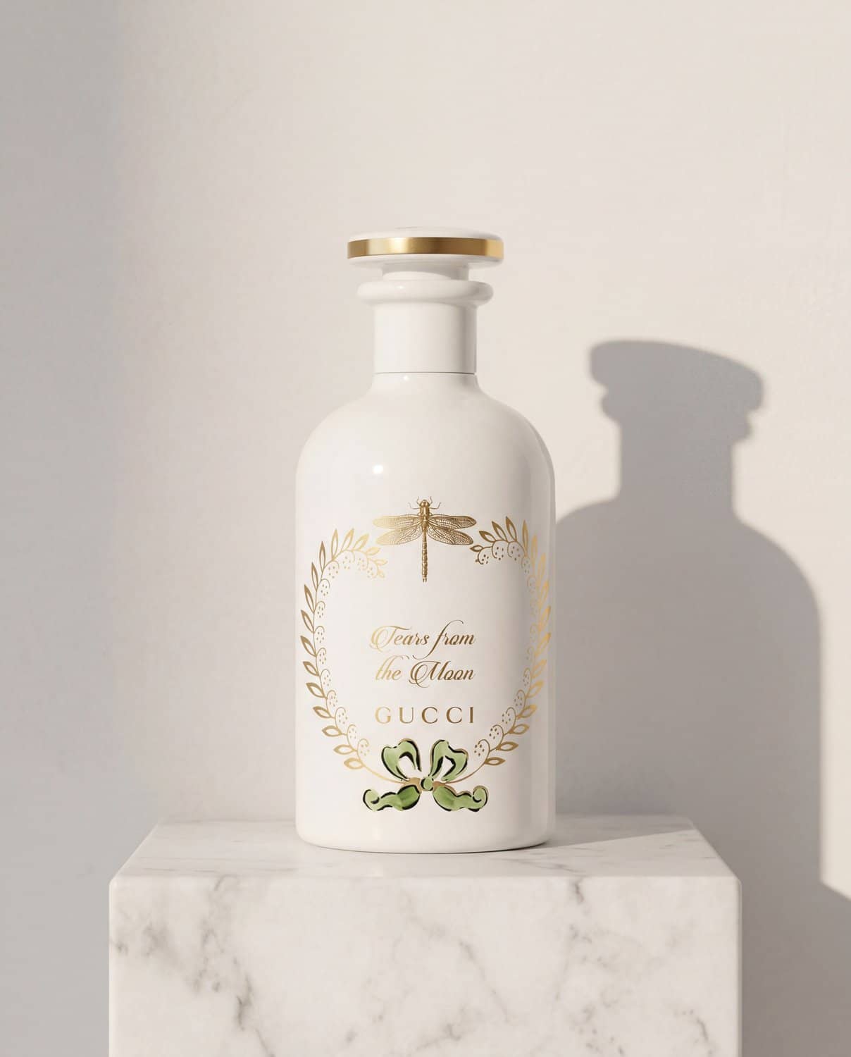 Tears From The Moon by Gucci - Marble Product Shot January 2026 Fragrance