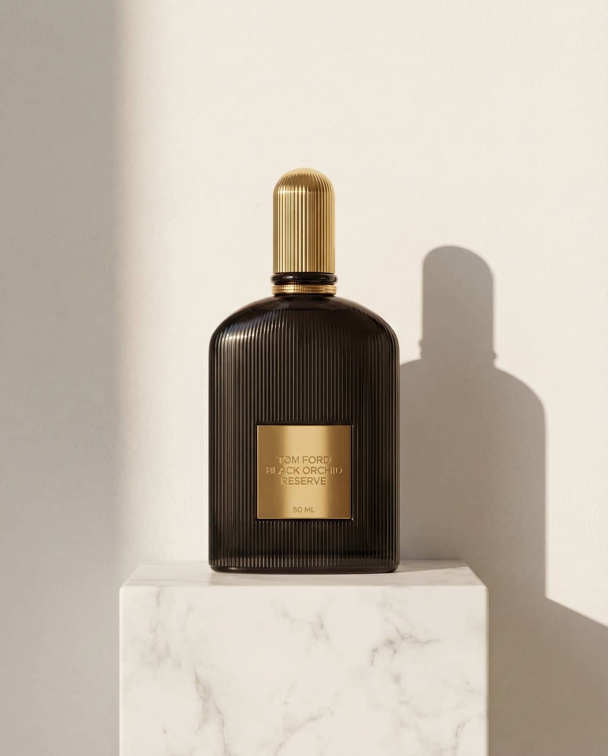 Black Orchid Reserve by Tom Ford - Marble Product Shot January 2026 Fragrance