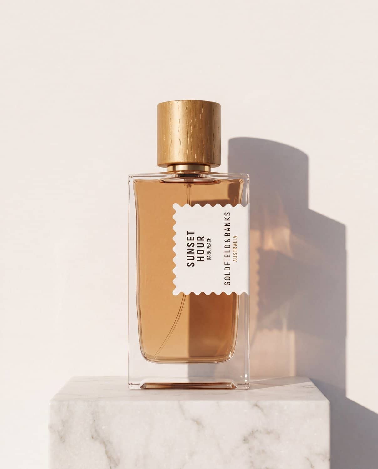 Sunset Hour Dark Peach by Goldfield & Banks - Marble Collection 2026 Fragrance