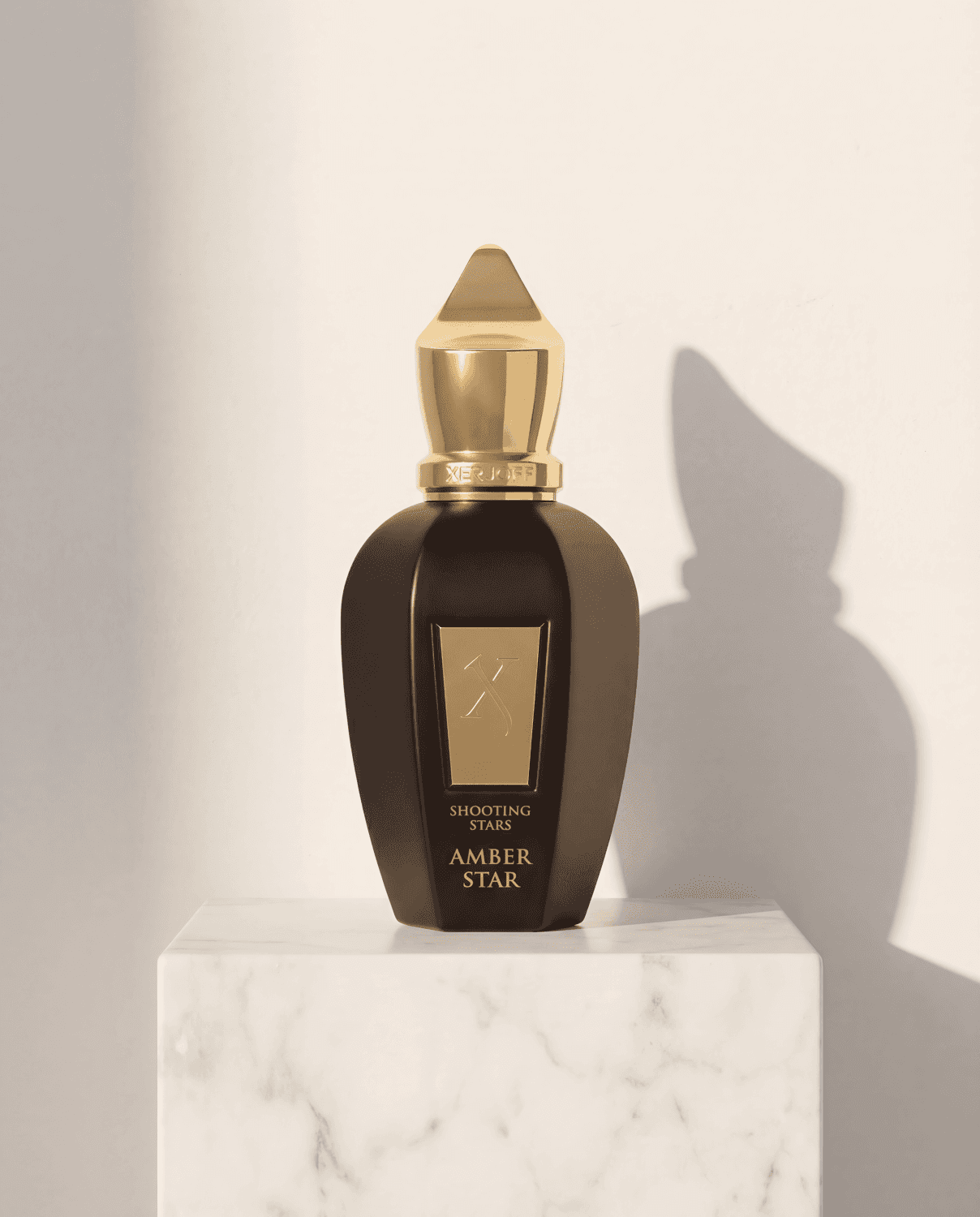Amber Star by Xerjoff - Marble Product Shot January 2026 Fragrance