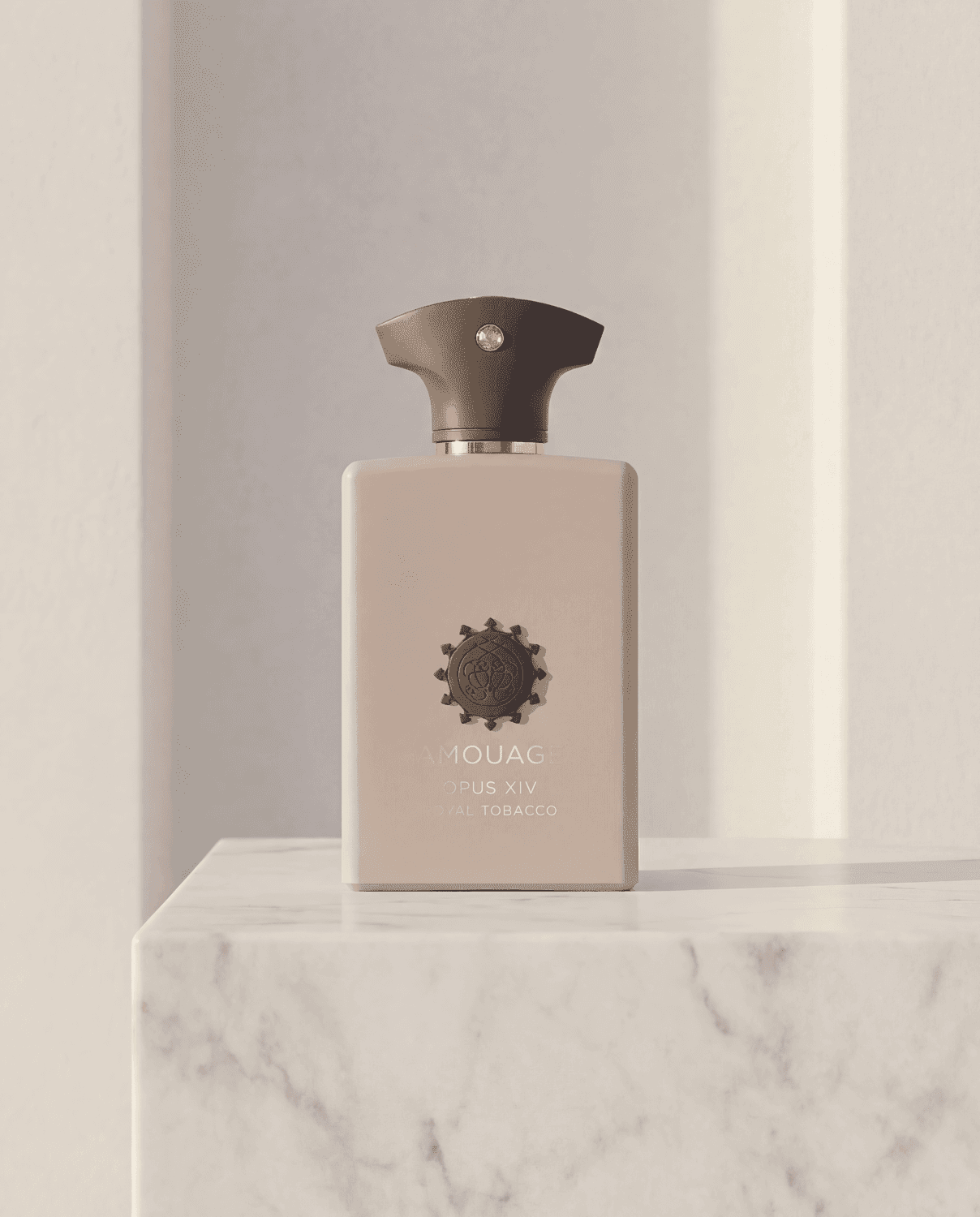 Opus XIV Royal Tobacco by Amouage - Marble Product Shot January 2026 Fragrance
