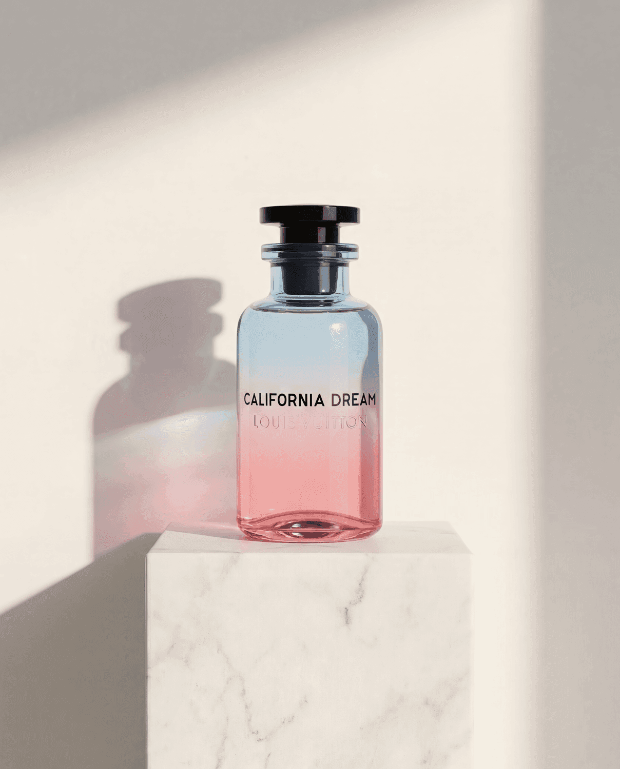 California Dream by Louis Vuitton - Marble Product Shot January 2026 Fragrance