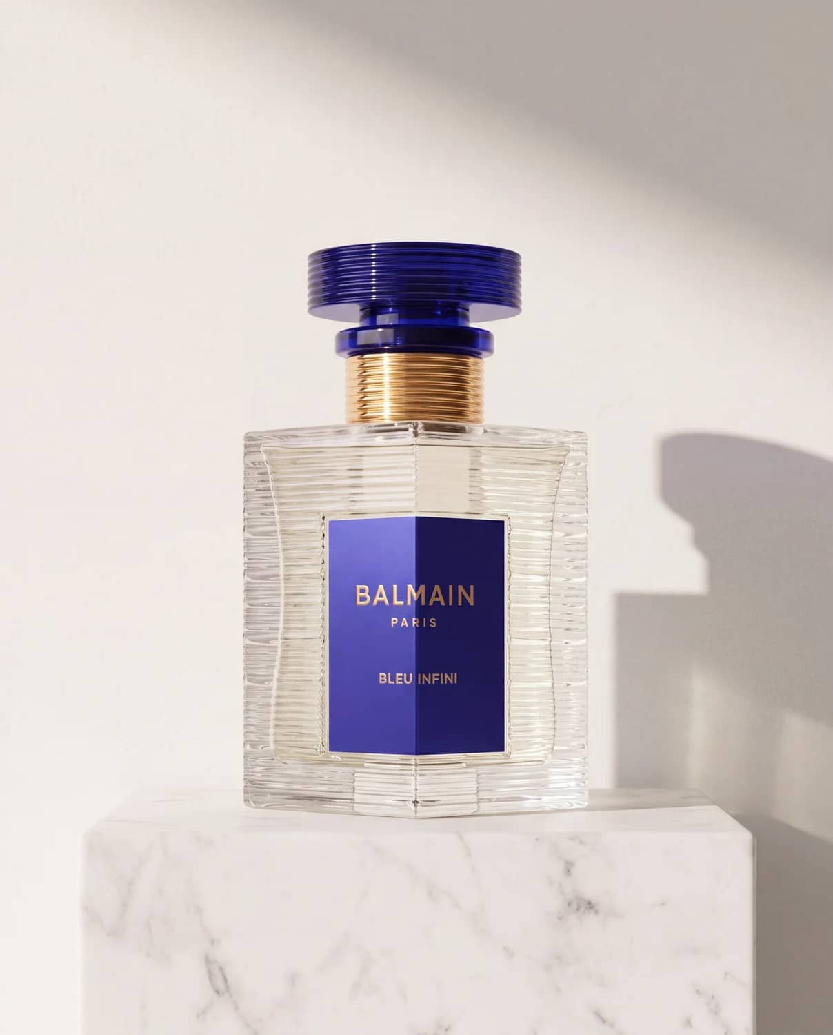 Bleu Infini Eau de Toilette by Balmain - Marble Collection 2026 Fragrance