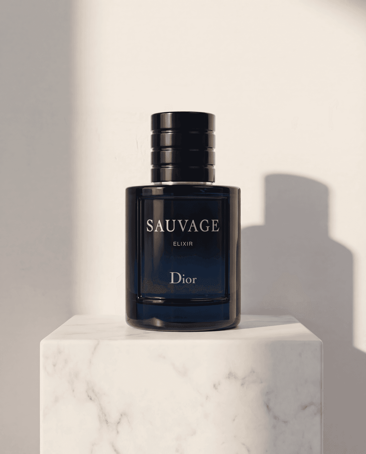 Sauvage Elixir by Dior - Marble Product Shot January 2026 Fragrance