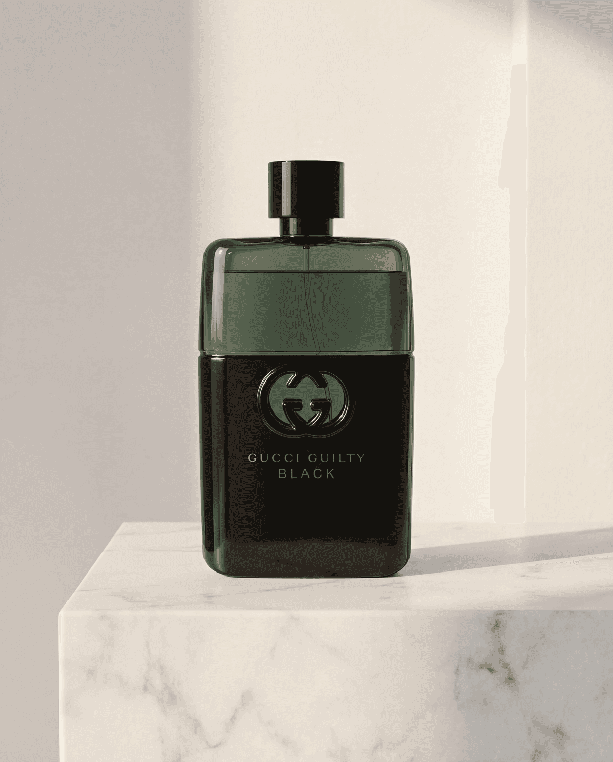 Gucci Guilty Black Pour Homme by Gucci - Marble Product Shot January 2026 Fragrance