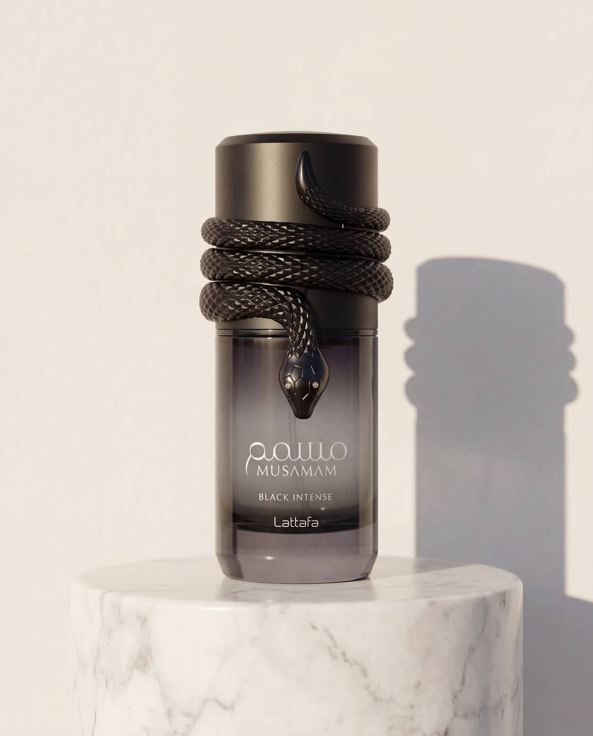 Musamam Black Intense by Lattafa - Marble Collection 2026 Fragrance