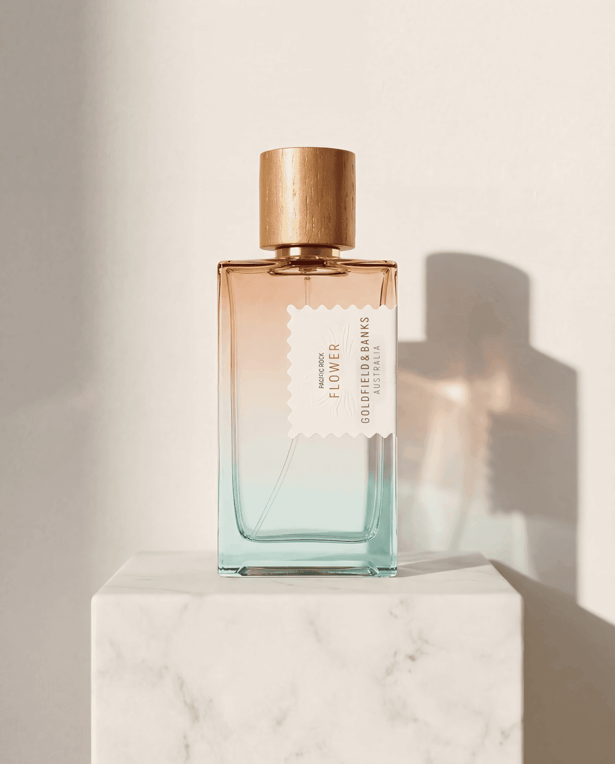 Pacific Rock Flower by Goldfield & Banks - Marble Product Shot January 2026 Fragrance