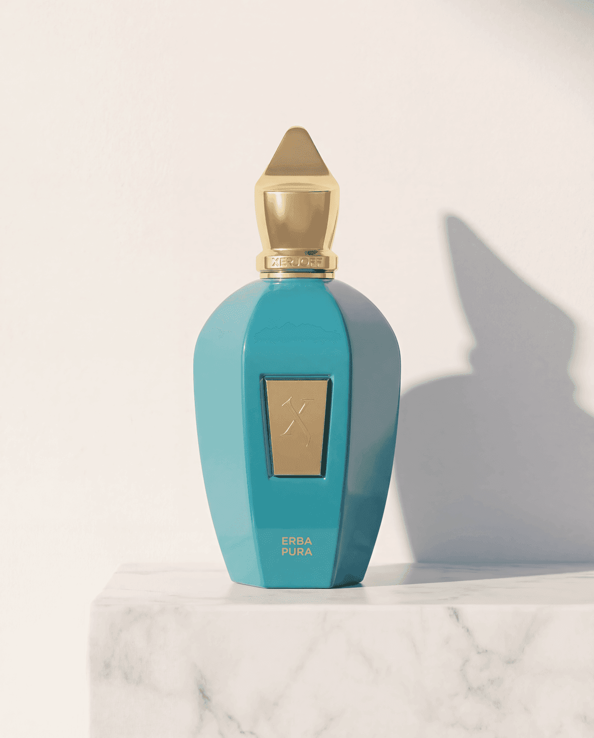 Erba Pura by Xerjoff - Marble Product Shot January 2026 Fragrance