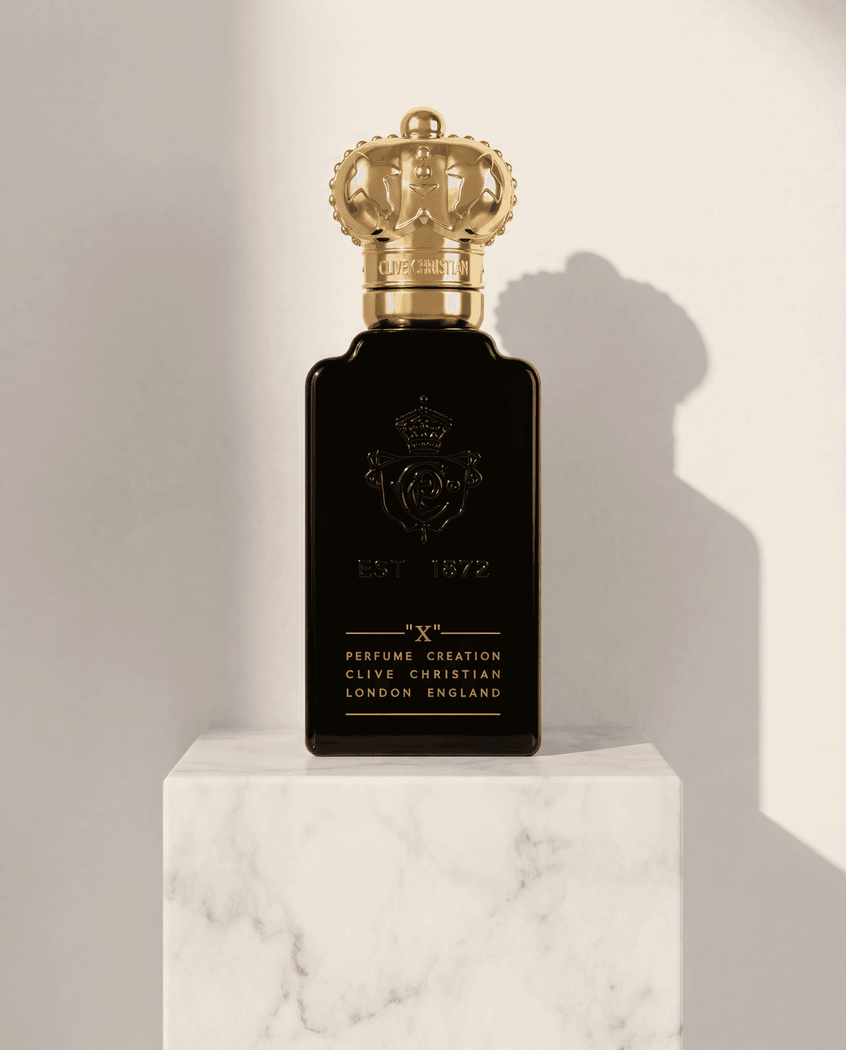 X For Men by Clive Christian - Marble Product Shot January 2026 Fragrance