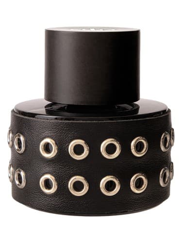 New Notes Erotika Maximale perfume bottle – blurred decorative background