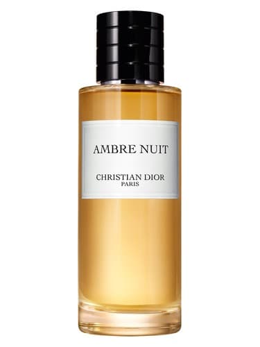 Dior Ambre Nuit perfume bottle - luxury fragrance