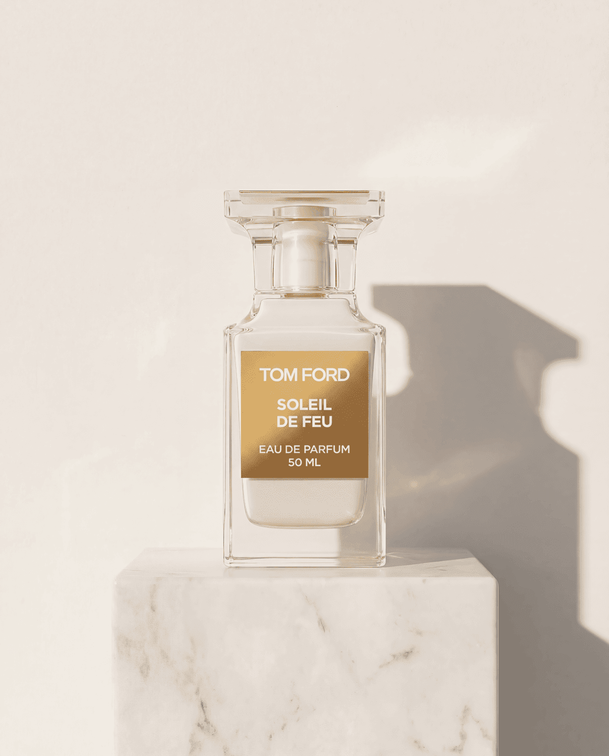 Soleil de Feu by Tom Ford - Marble Product Shot January 2026 Fragrance