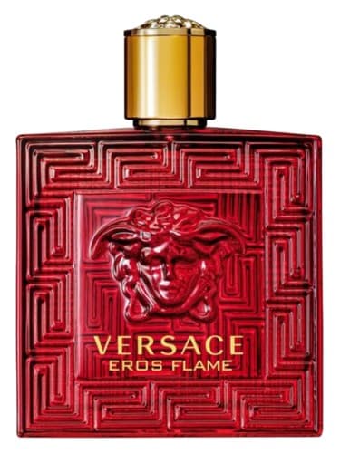 Versace Eros Flame perfume bottle - luxury fragrance