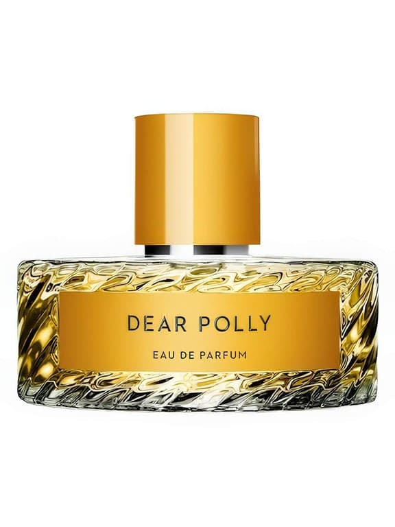 Vilhelm Parfumerie Dear Polly perfume bottle – blurred decorative background