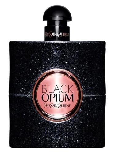 Yves Saint Laurent Black Opium perfume bottle - luxury fragrance