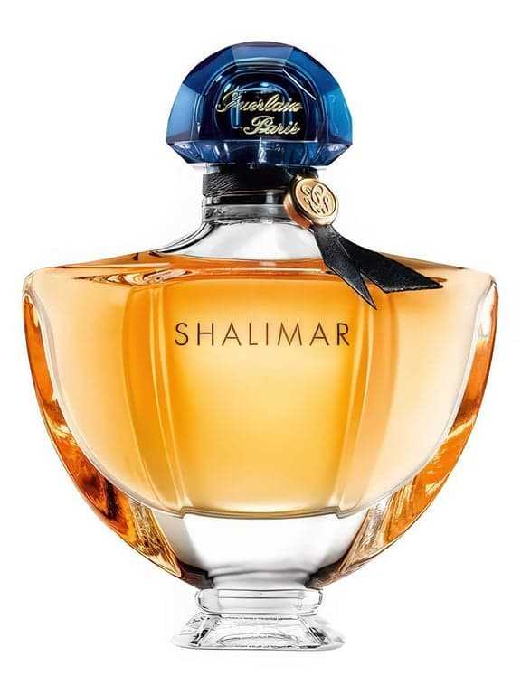 Guerlain Shalimar Eau de Parfum perfume bottle - luxury fragrance