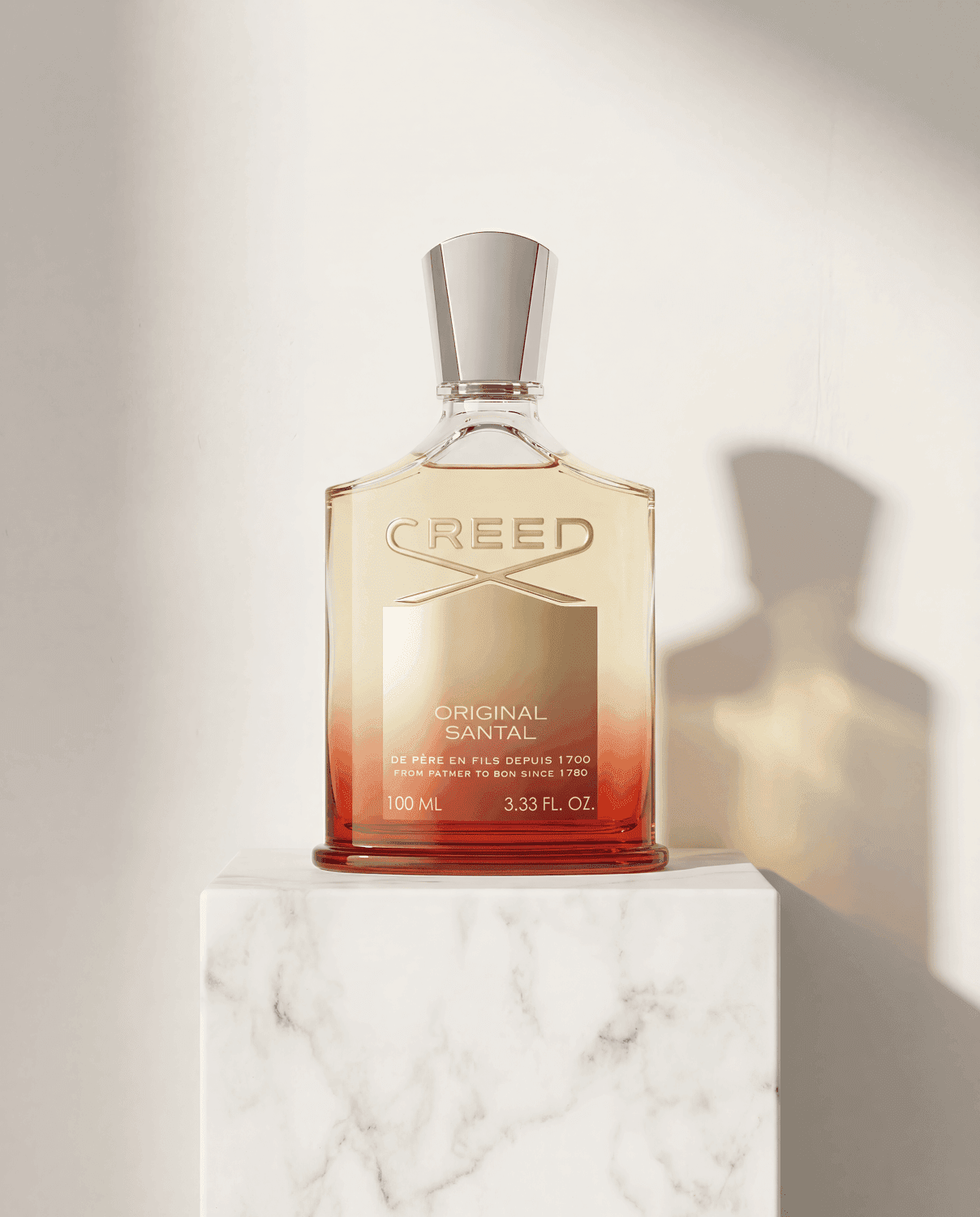 Original Santal by Creed - Marble Product Shot January 2026 Fragrance