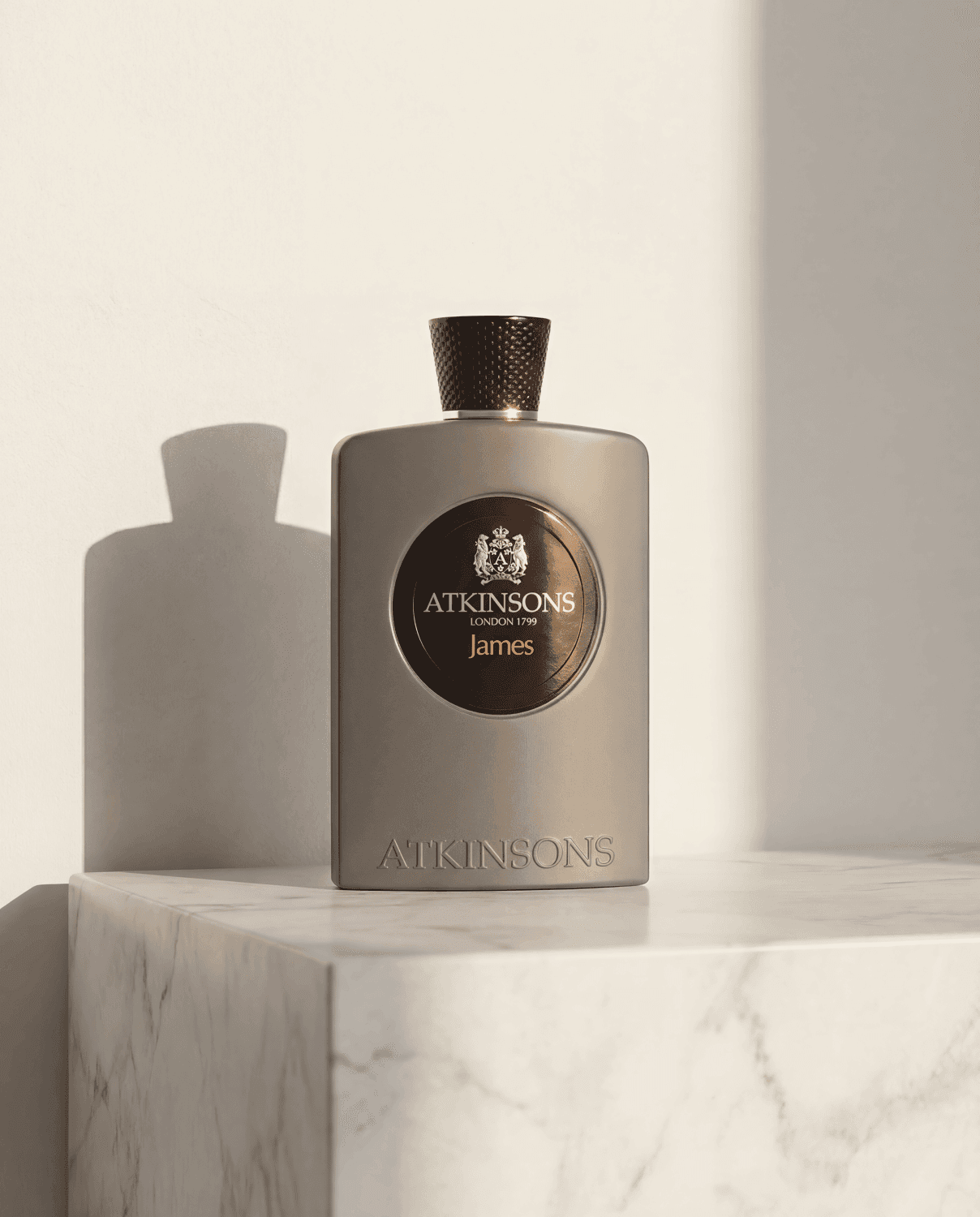 James by Atkinsons - Marble Product Shot January 2026 Fragrance