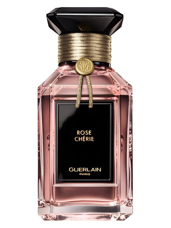 by Guerlain Rose Chérie perfume bottle - luxury fragrance