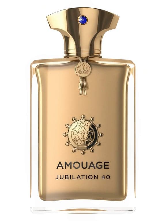 Amouage Jubilation 40 Man perfume bottle - luxury fragrance