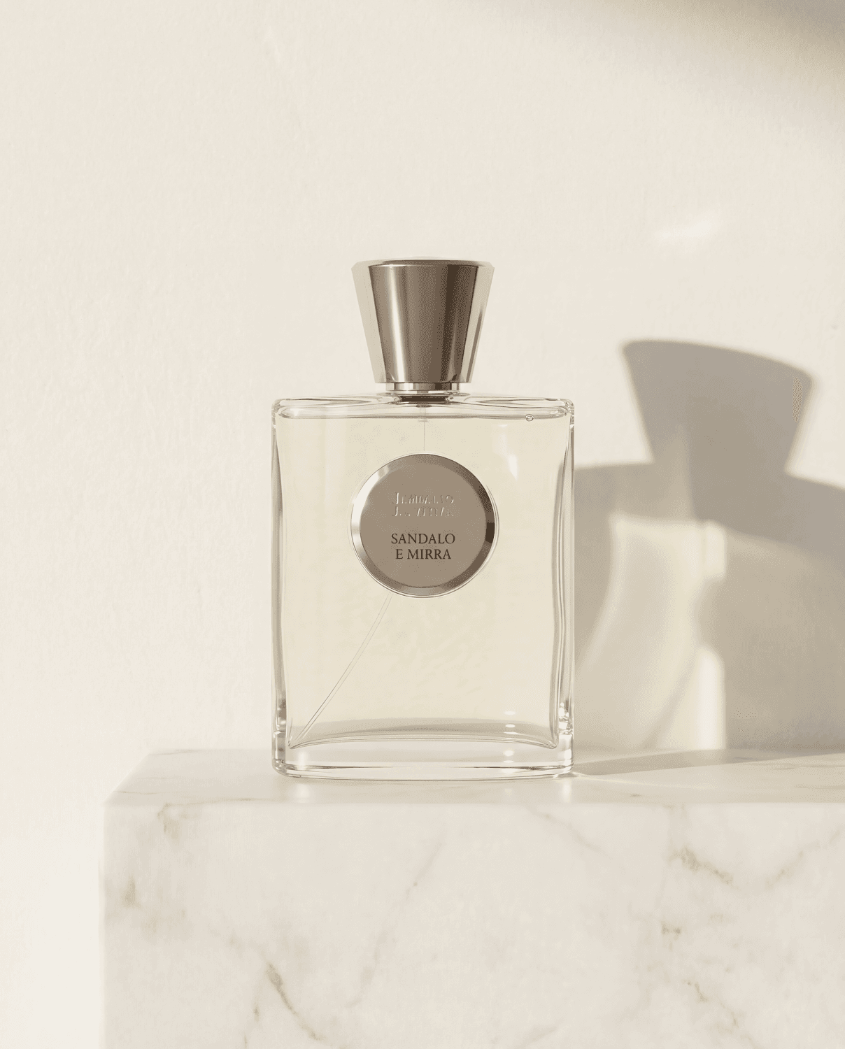 Sandalo e Mirra by Giardino Benessere - Marble Product Shot January 2026 Fragrance