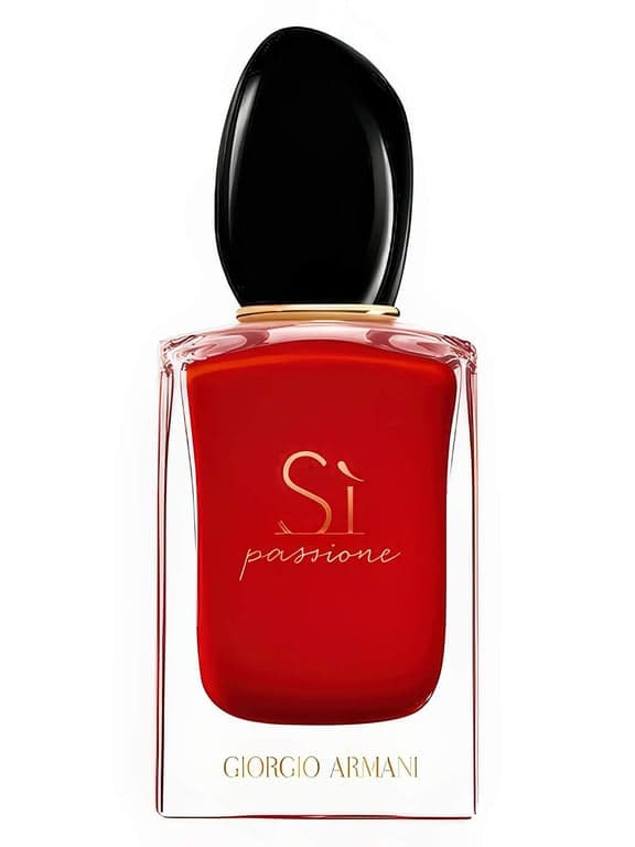 Giorgio Armani Sì Passione perfume bottle - luxury fragrance