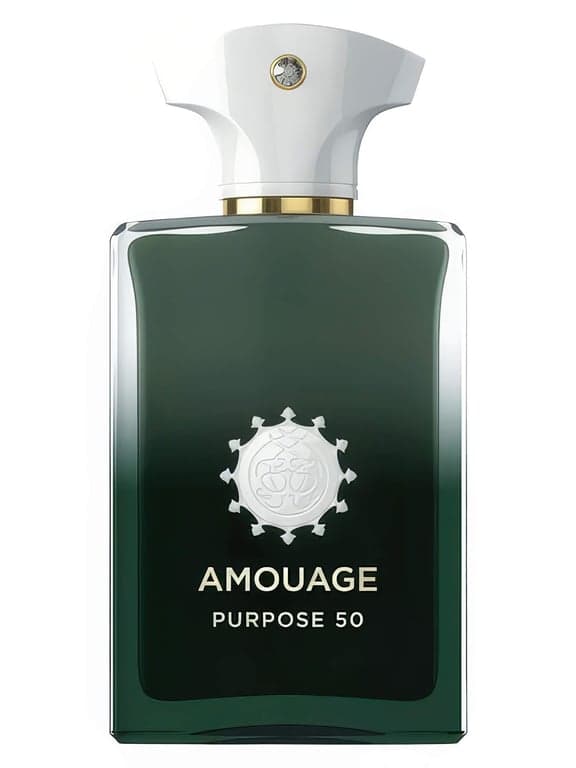 Amouage Purpose 50 perfume bottle - luxury fragrance