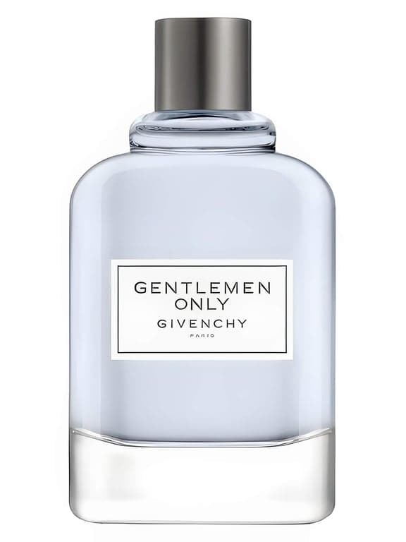 Givenchy Gentlemen Only perfume bottle – blurred decorative background