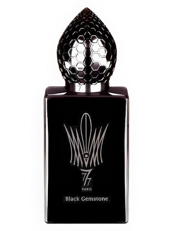 Stephane Humbert Lucas 777 Black Gemstone perfume bottle - luxury fragrance