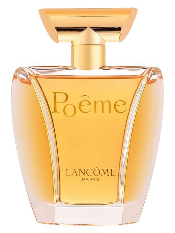Lancôme Poeme perfume bottle - luxury fragrance