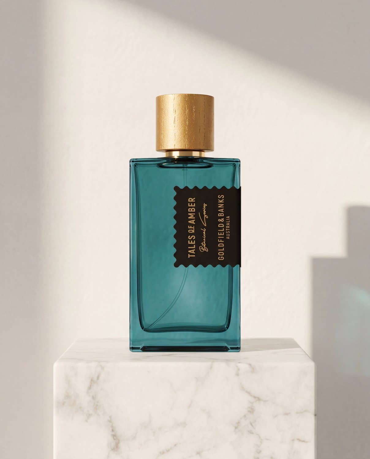 Tales of Amber by Goldfield & Banks - Marble Product Shot January 2026 Fragrance
